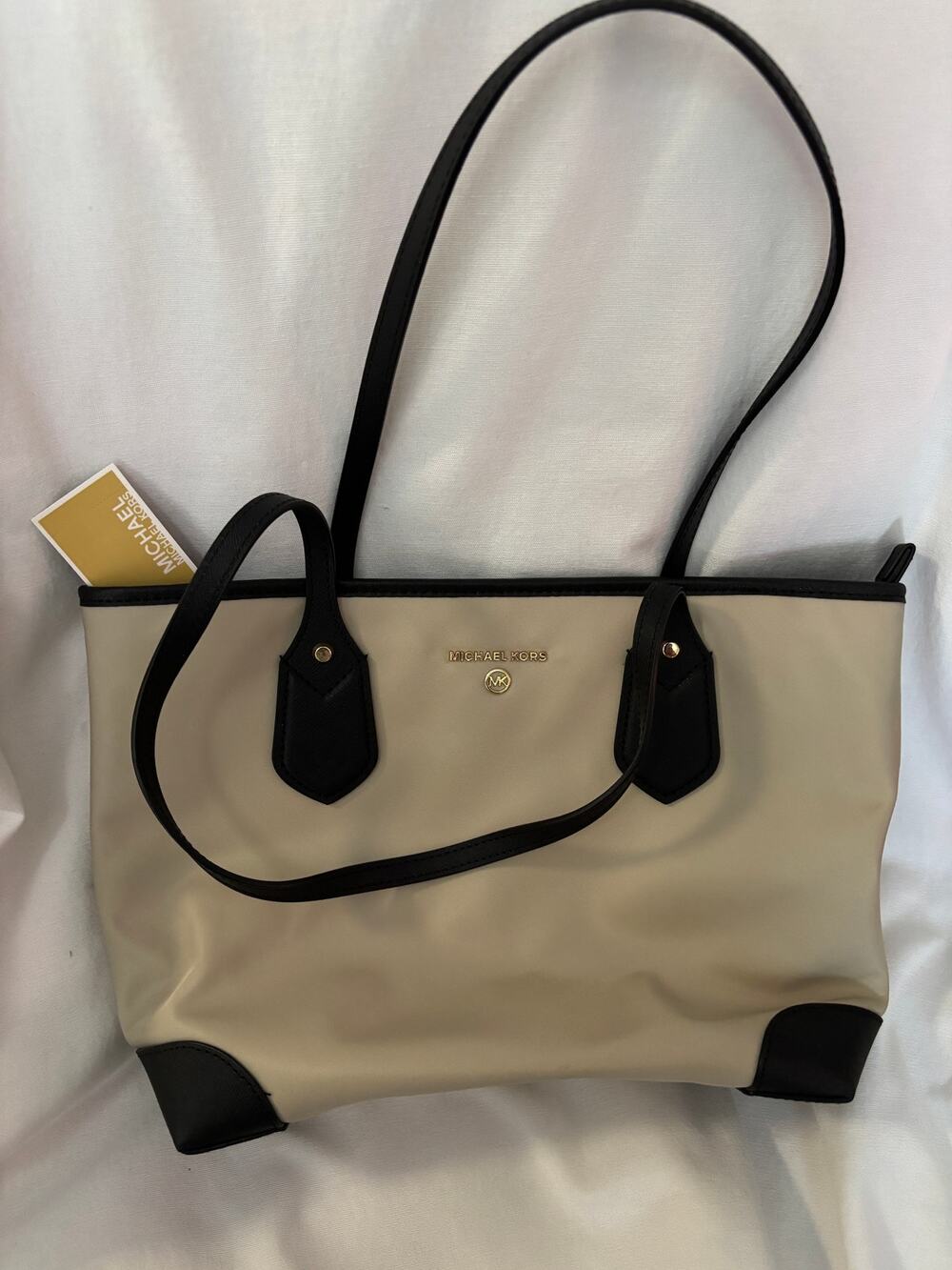 Michael Kors Eva Small Top Zip Tote Bag New